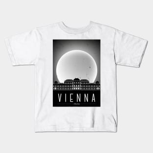 Vienna Poster Design Kids T-Shirt